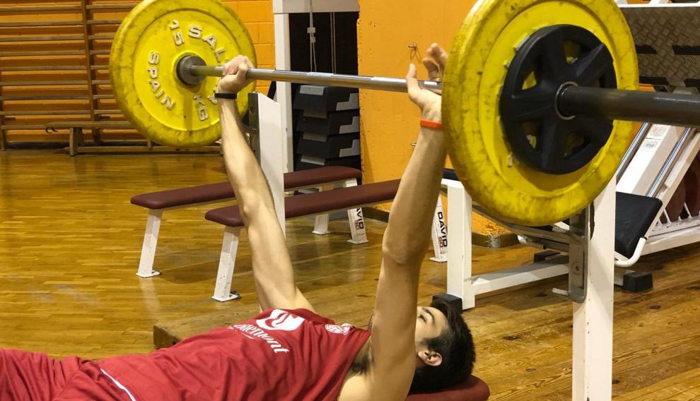 Entrenamiento individualizado del equipo zaragozano