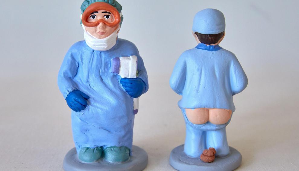 Los 'caganers' recién creados.