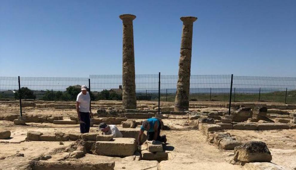 La pandemia no frena la campaña de excavaciones en Los Bañales