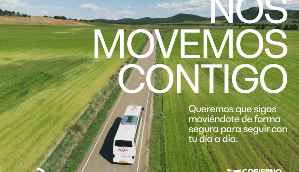 Las imágenes de la campaña informativa reflejan los diferentes paisajes de Aragón