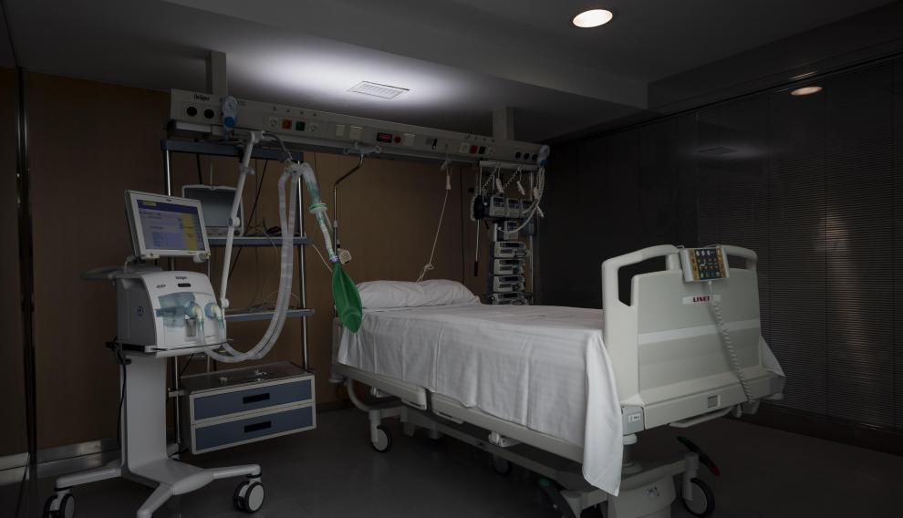 UCI del Hospital Quirón de Zaragoza.