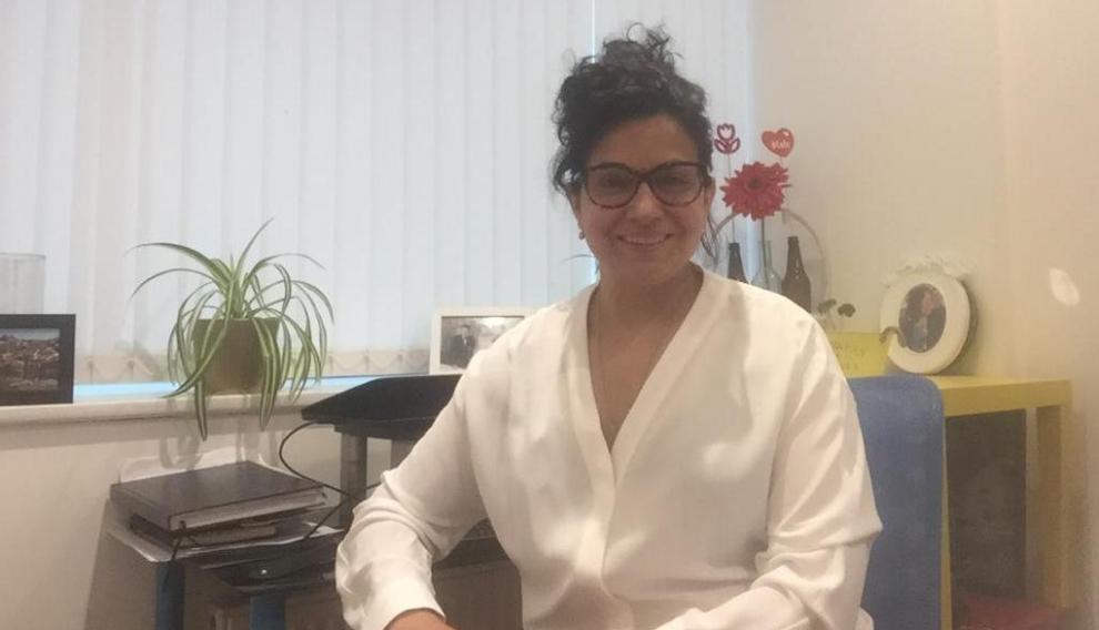 Patricia Forcén, zaragozana que vive en el Reino Unido.