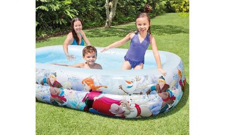 Piscina hinchable de Frozen.