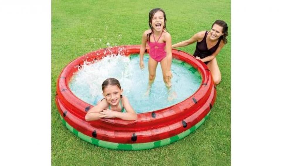 Piscina hinchable sandía.