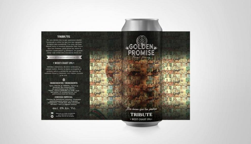 Cerveza Golden Promise.