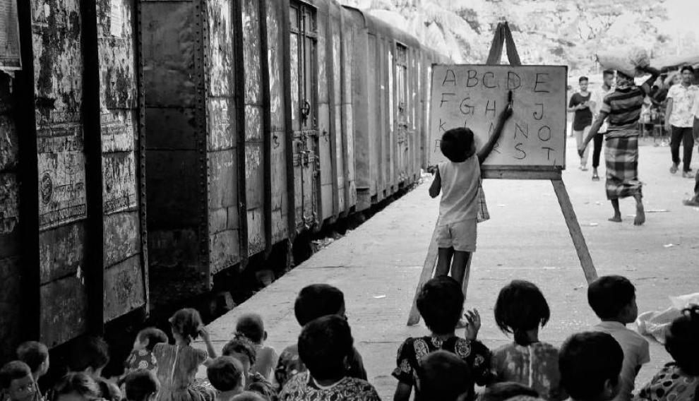 Título: Hunger For Education. Autor: Rakayet Ul Karim Rakim