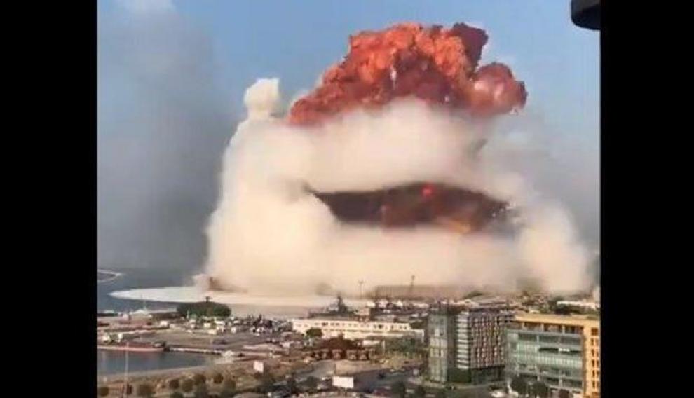 Explosión en Beirut