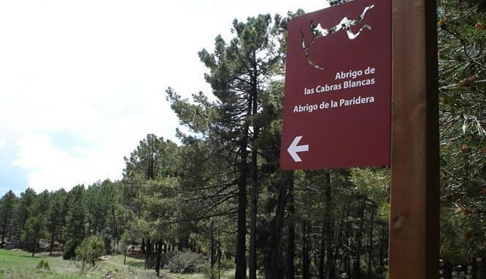 Los abrigos del Parque de Albarracín se pueden visitar siguiendo una ruta señalizada.