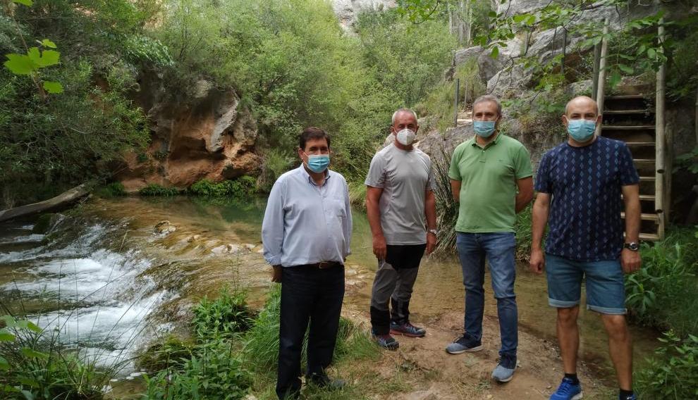 En julio se realizaron mejoras en los senderos de la comarca Comunidad de Teruel.