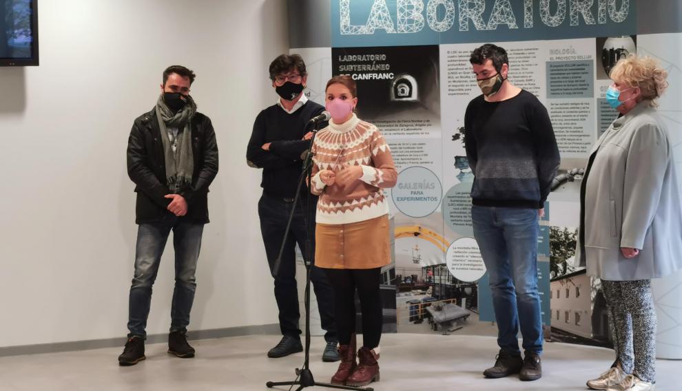 Este anuncio lo ha hecho la consejera de Ciencia, Maru Díaz en su visita al Laboratorio Subterráneo de Canfranc