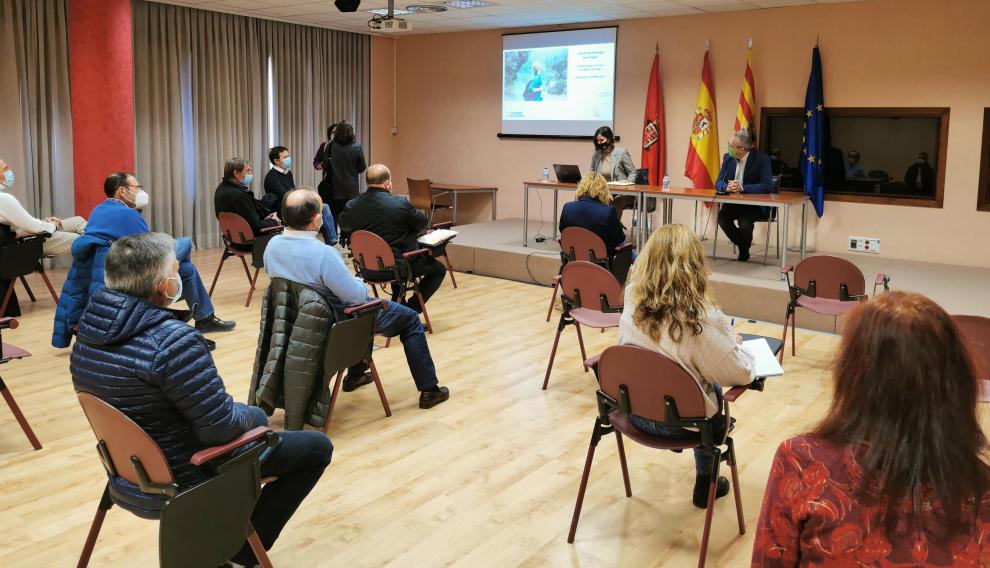 Reunión sobre el Camino de Santiago y el Año Jacobeo en Jaca