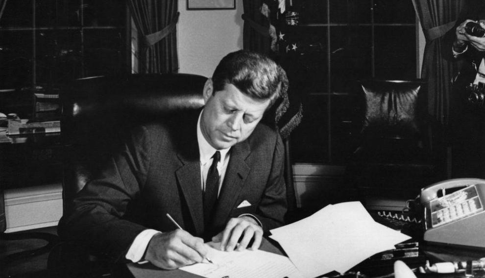 Kennedy, en 1962.