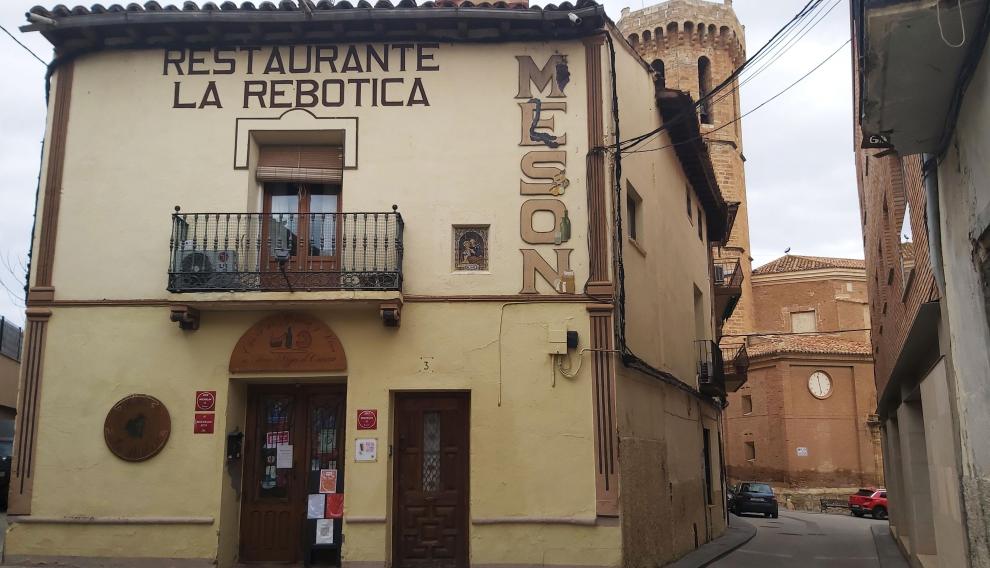 El restaurante La Rebotica está en Cariñena y lo regenta la familia Cros-Lacal desde hace 31 años.