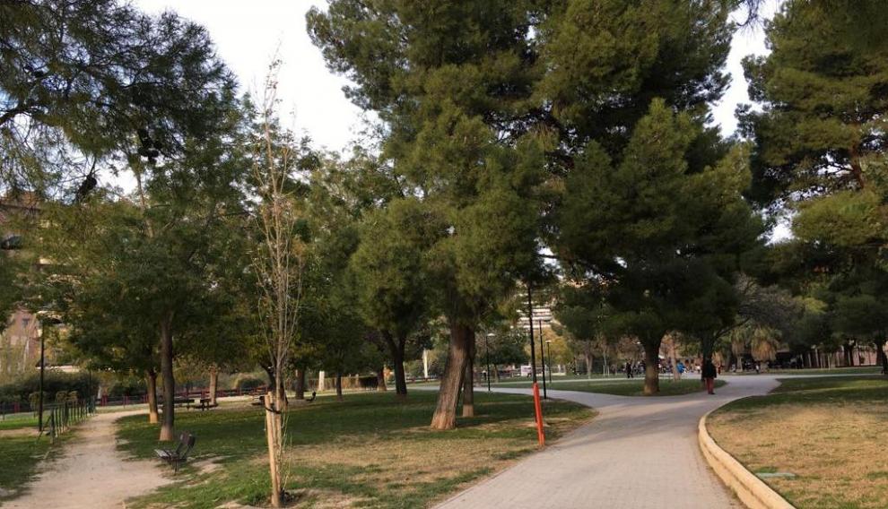 Parque Miraflores de Zaragoza.