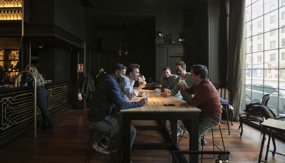 El bar Gabana, del grupo Canterbury, abrió ayer por primera vez sus puertas.