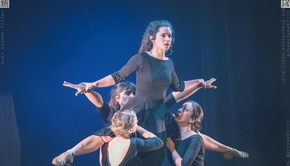 Ana Esteban, durante una de sus actuaciones