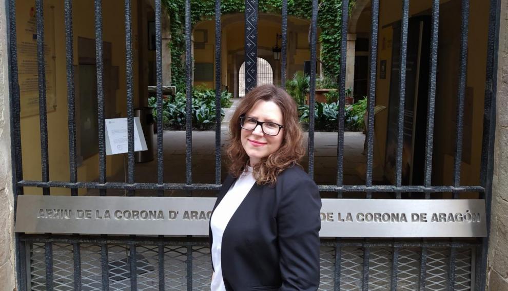 La joven psiquiatra Beatriz Villagrasa en Barcelona, en una imagen de archivo.