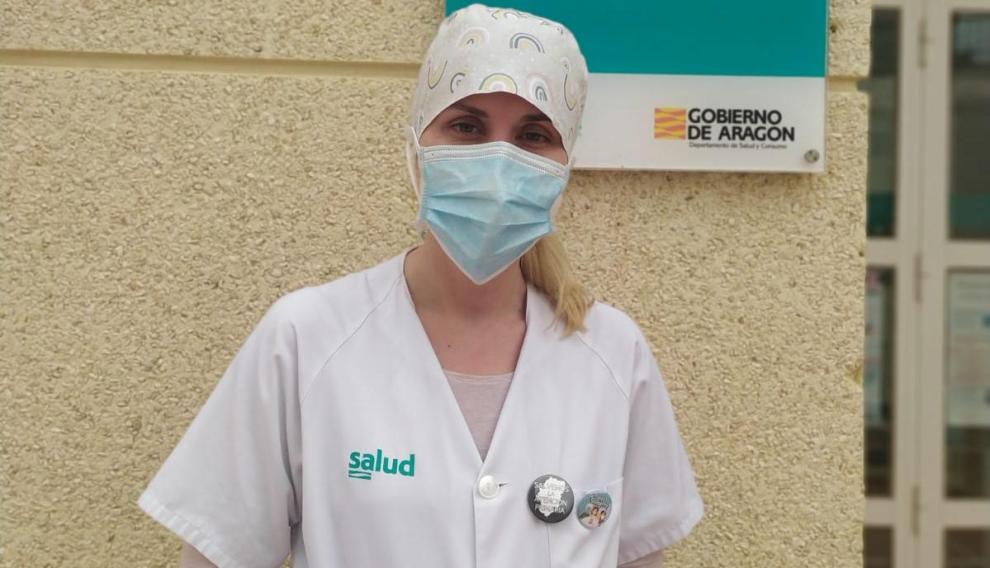 La doctora Pilar Borrás, coordinadora del C. S. Mas de las Matas (Teruel).