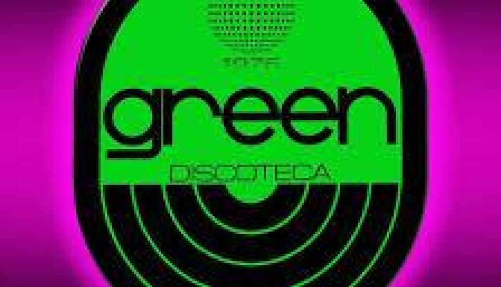 Logo de la discoteca Green.