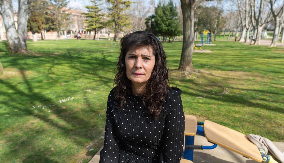 María Mar Sánchez, técnico de auxiliar de enfermería, se contagió trabajando en abril y todavía está de baja.