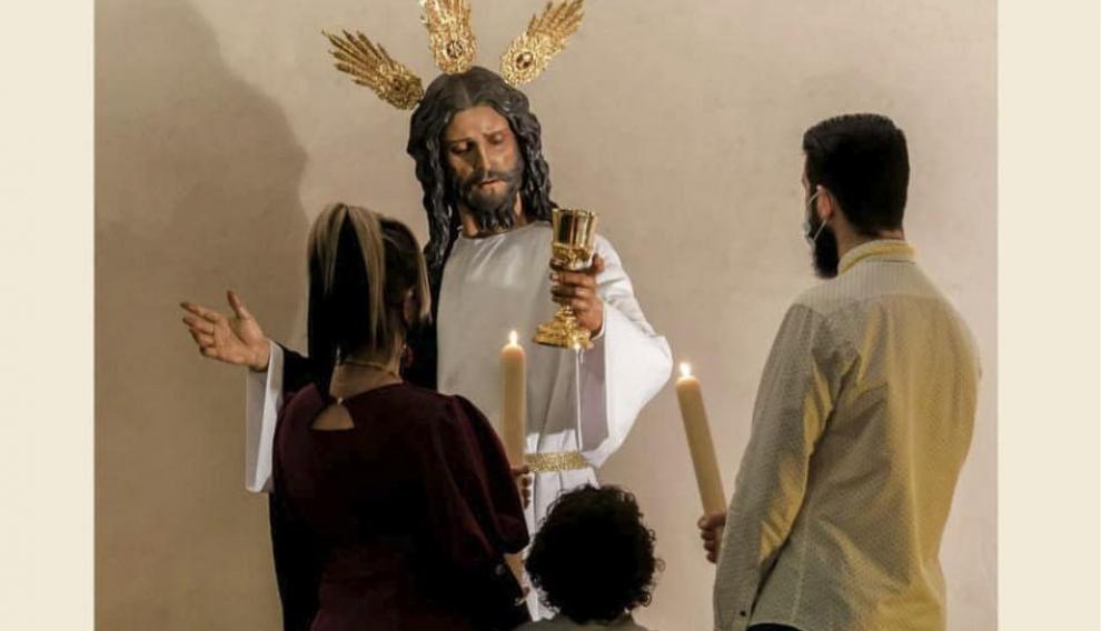 Imagen con la que La Eucaristía anuncia la Semana Santa de 2021.