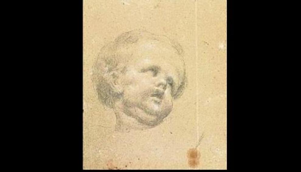 'Cabeza de angelote’, de Francisco Bayeu