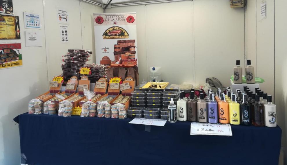Algunos de los productos que se pueden encontrar en la primera edición de la Feria de Primavera de Zaragoza.