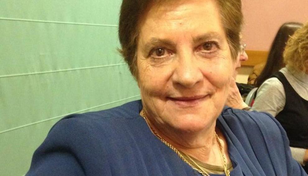 Andresa Bailo murió de coronavirus el pasado mes de octubre, en la uci del Hospital Miguel Servet.