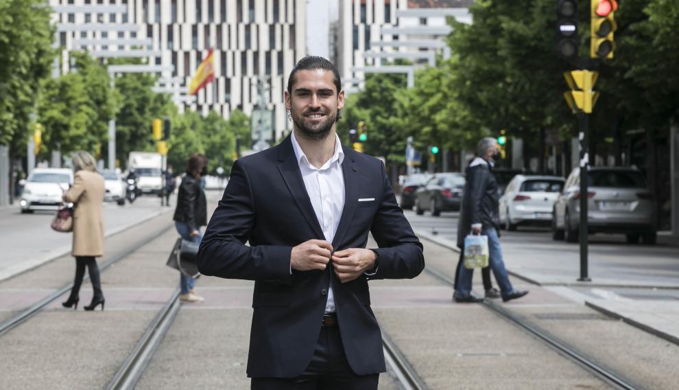 Ismael Gallardo, candidato a Mister Internacional por Zaragoza.