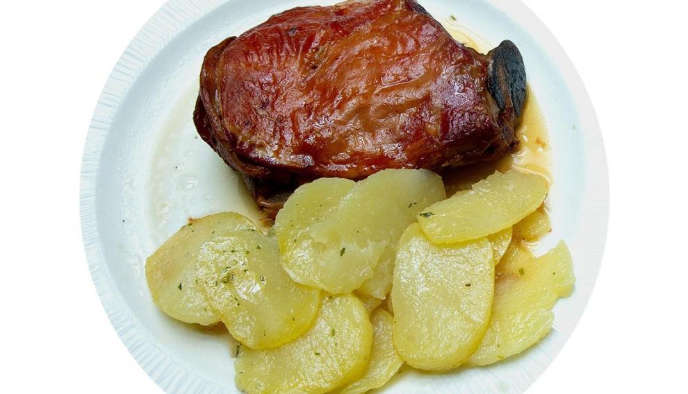 El típico plato que se sirve en Maribella