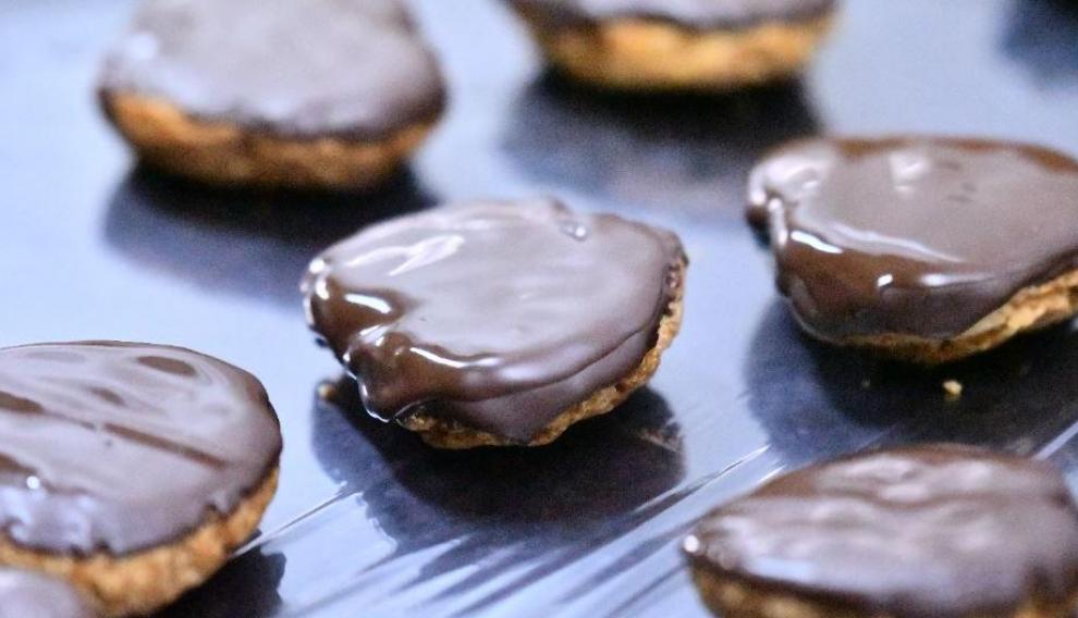 Los mantecados de chocolate son una de las delicias de Lattidos.