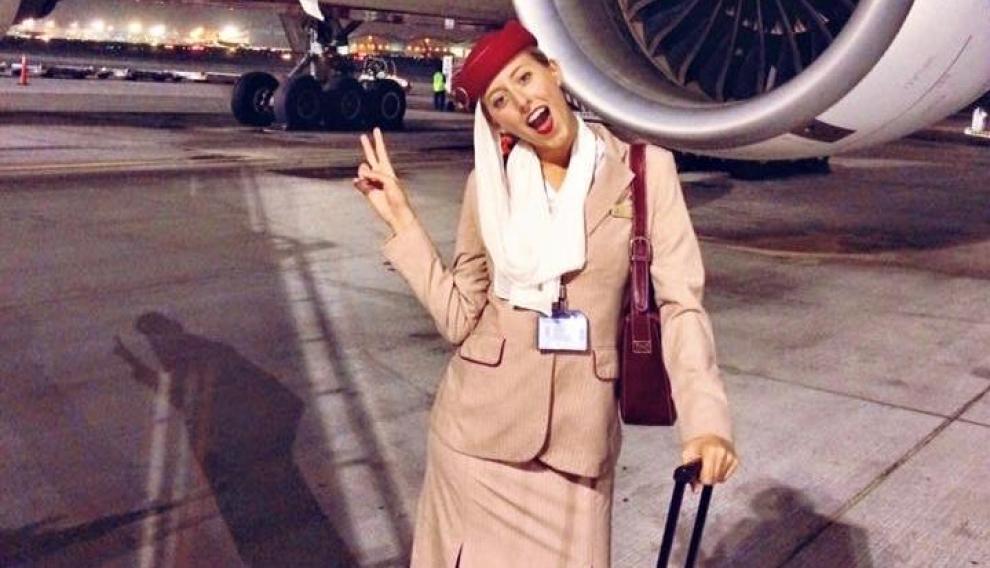 La azafata y youtuber española Ana Hernández.
