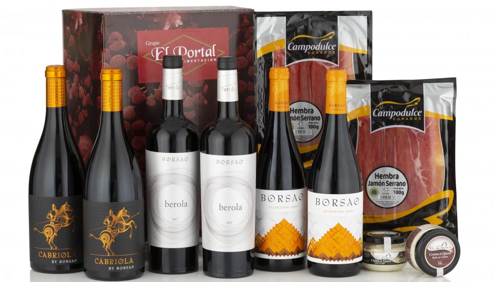 Lote de vinos premiados.