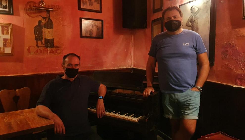 Alfonso Cabeza y Mario Montañés, gerentes del negocio.
