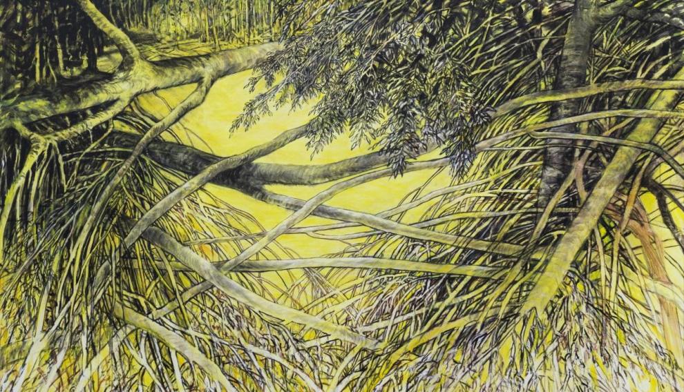 La obra de Sylvia Pennings se hace con los 2.000 euros del segundo premio.