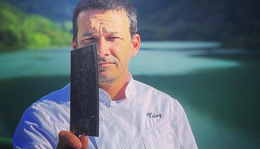 Diego Herrero, chef del Vidocq, de Formigal, un cocinero de alta montaña.