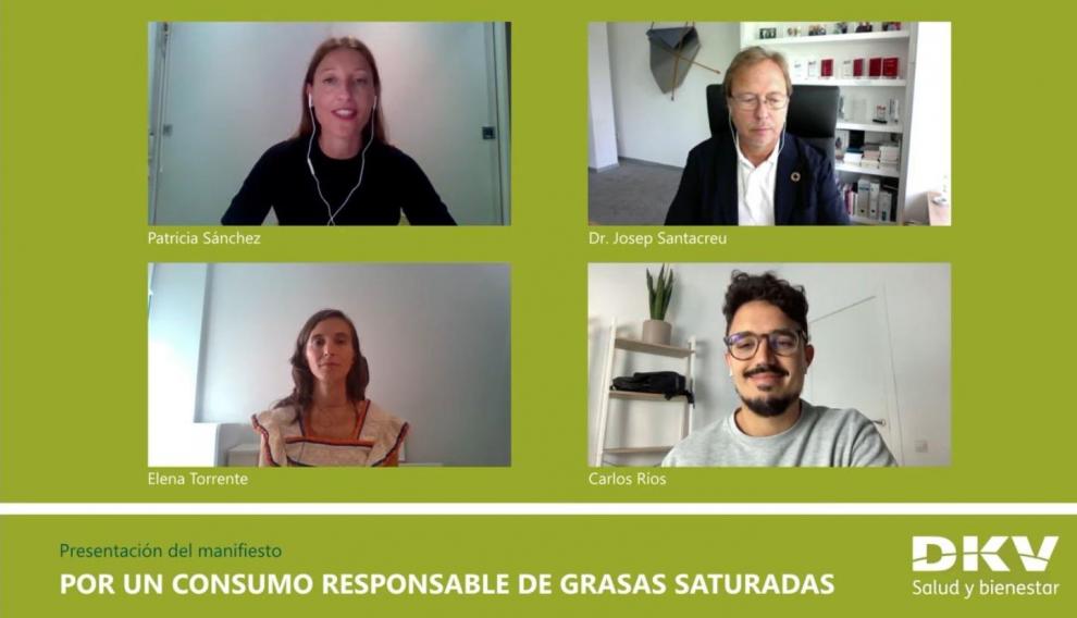 La presentación del manifiesto se hizo de manera virtual.