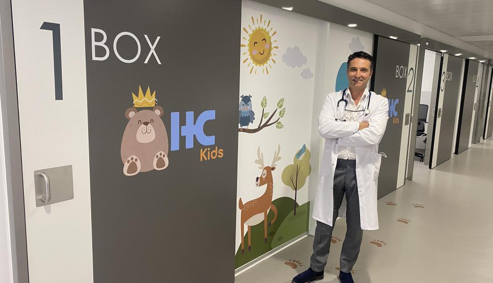 Ángel Lario, coordinador del Servicio de Pediatría y Urgencias Pediátricas del Hospital HC Miraflores de Zaragoza.