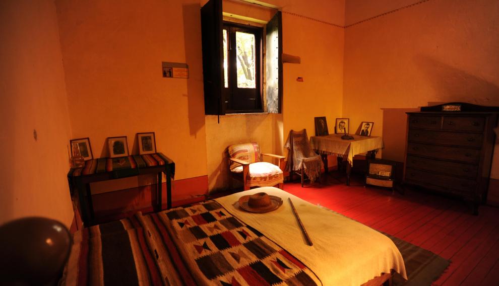 Habitación de León Trotsky en el Museo de Coyoacán