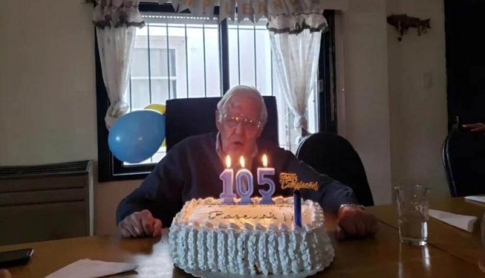 Pascual Fenolle celebra su 105 cumpleaños