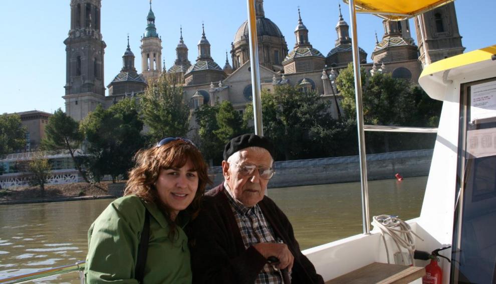 Pascual Fenolle, navegando por el Ebro