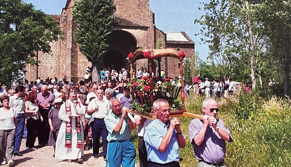 Romería a la ermita de San Úrbez, el ‘santo de las aguas’, en Nocito (Huesca)