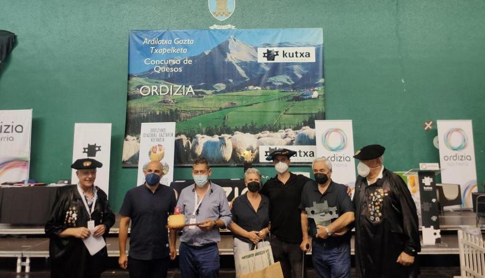 Eneko Goiburu vence en el XLVIII concurso de quesos de Ordizia
