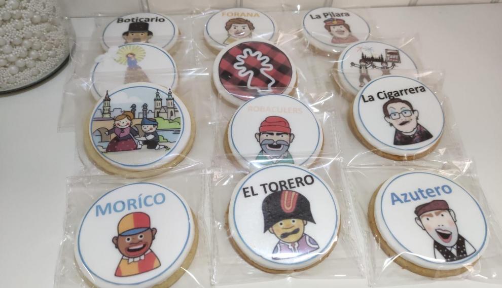 Galletas de mantequilla de la pastelería Marian.