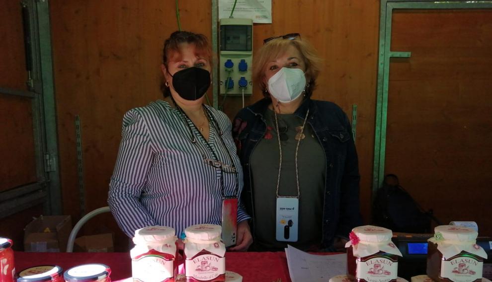 Mermeladas Elasun en la feria de artesanía del Pilar 2021.