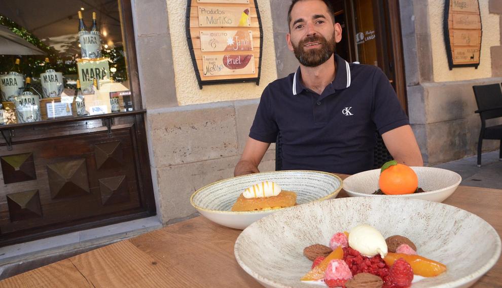 La creatividad en Bodegas Langa se expresa, sobre todo, en los postres.