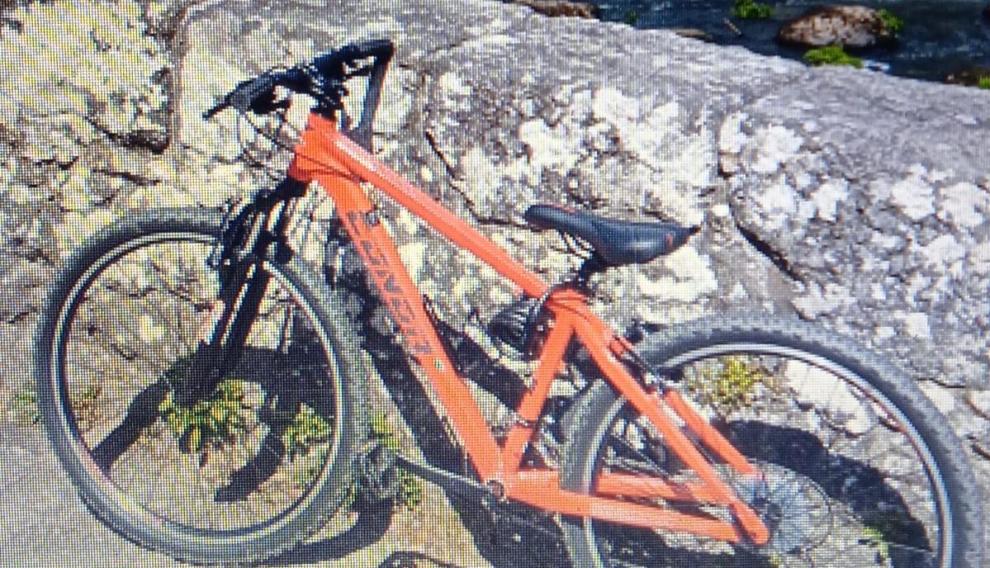 Imagen de la bicicleta robada.