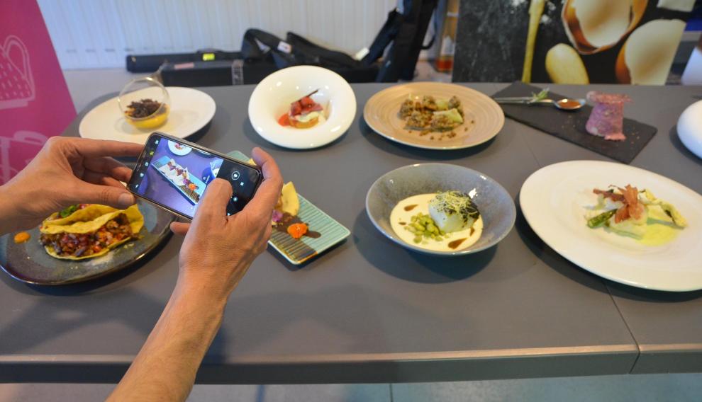 Todos los platos que presentaron los finalistas del certamen.