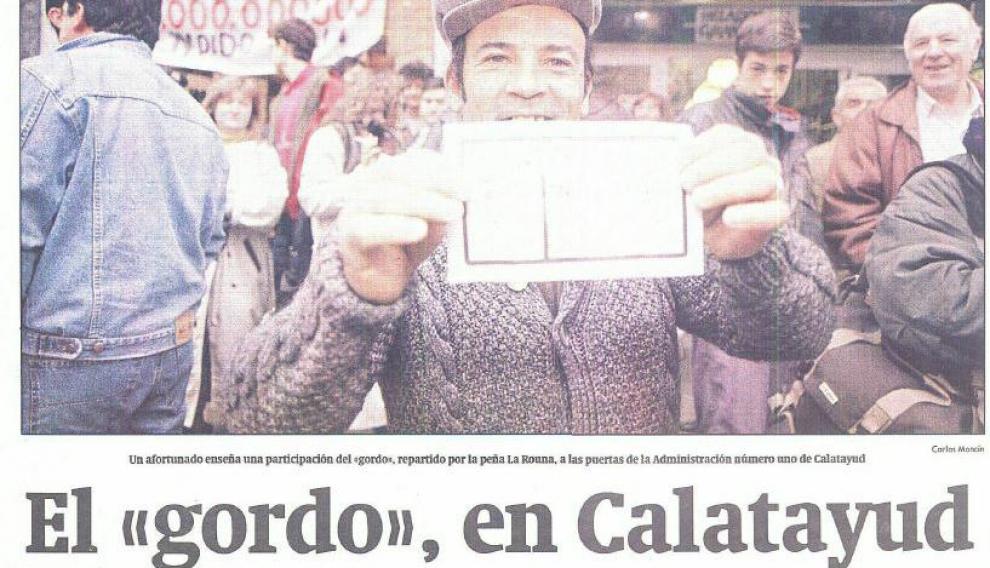 Recorte de la portada de HERALDO publicado el 23 de diciembre de 1992.