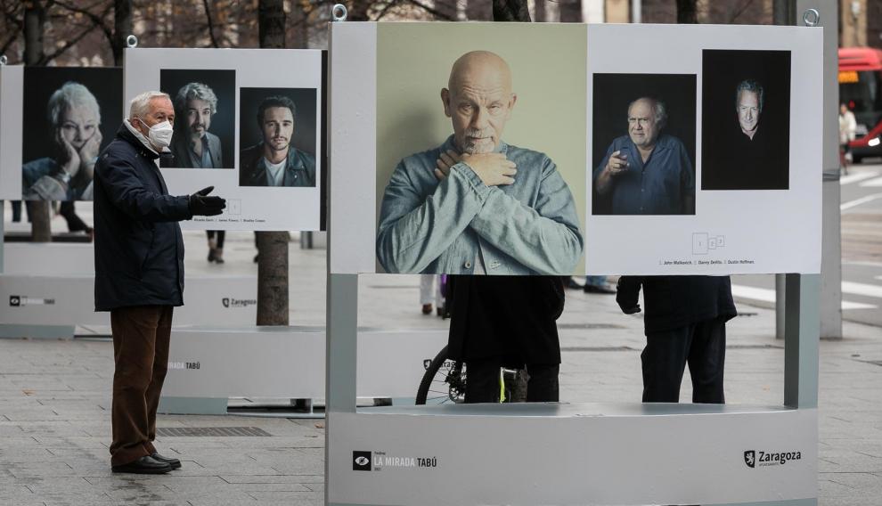 Exposición del fotógrafo Jorge Fuembuena en el centro de Zaragoza